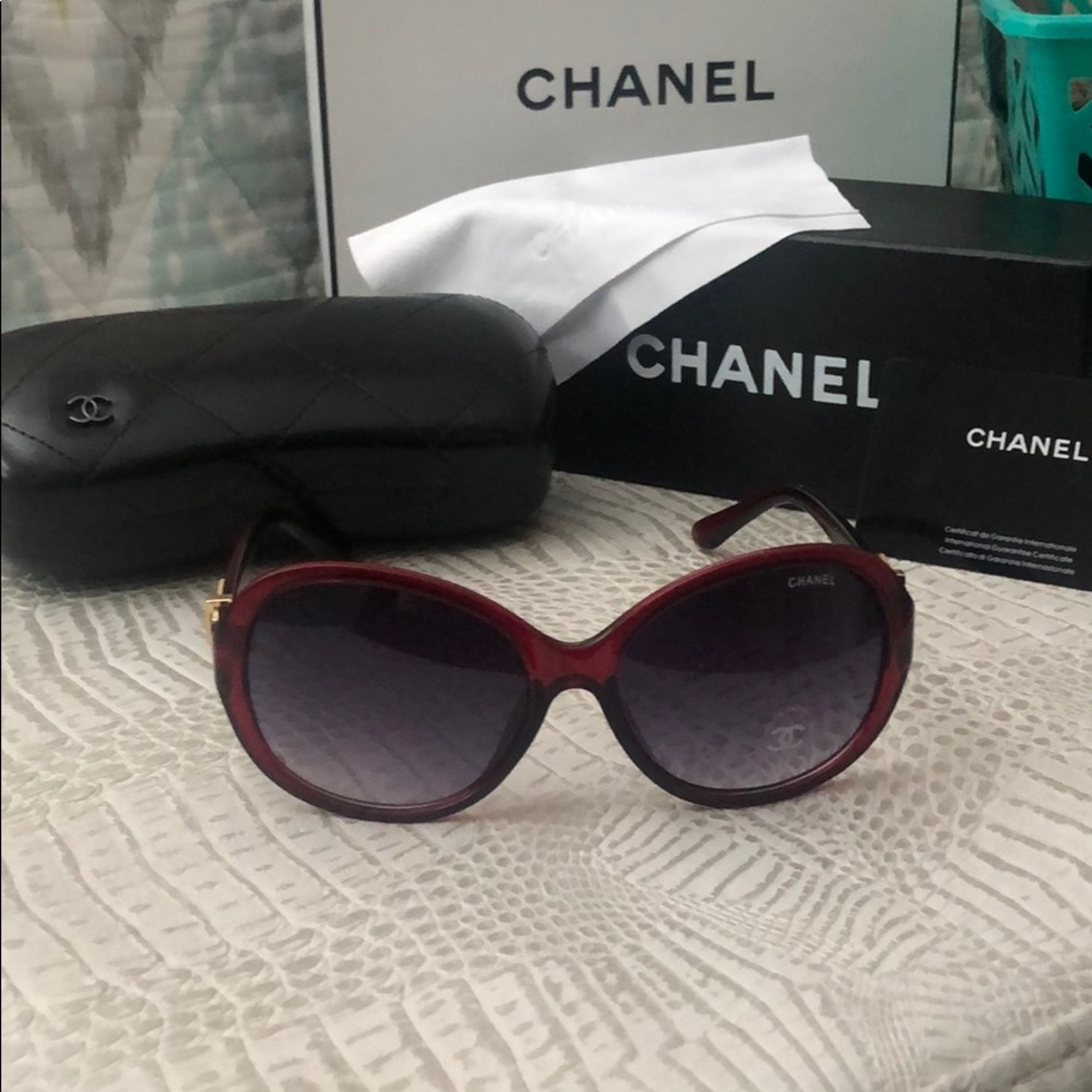 Chanel sun glasses